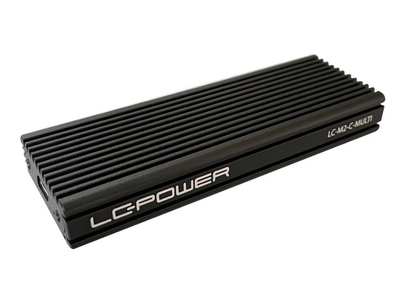 LC Power Ekstern Lagringspakning USB 3.2 (Gen 2) M.2 NVMe Card