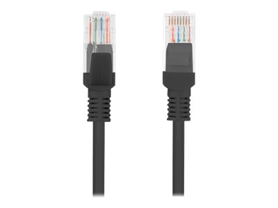 Lanberg CAT 5e Ikke afskærmet parsnoet (UTP) 20m Patchkabel Sort RAL 9004