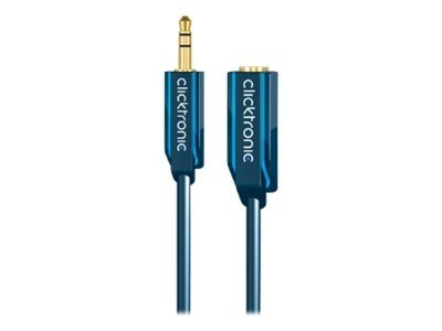 ClickTronic Casual Series Forlængerkabel til audio 5m
