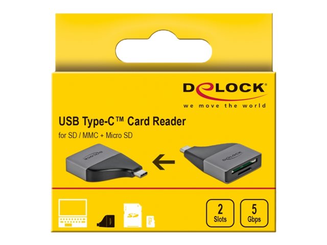 DeLOCK Kortlæser USB 3.2 Gen 1