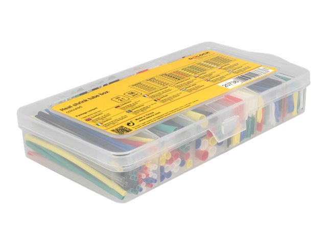 Delock Sort Blå Grøn Rød Hvid Gul Transparent