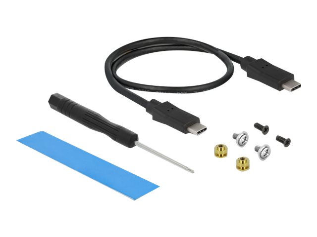 DeLOCK Ekstern Lagringspakning USB 3.2 (Gen 2) M.2 NVMe Card / SATA 6Gb/s