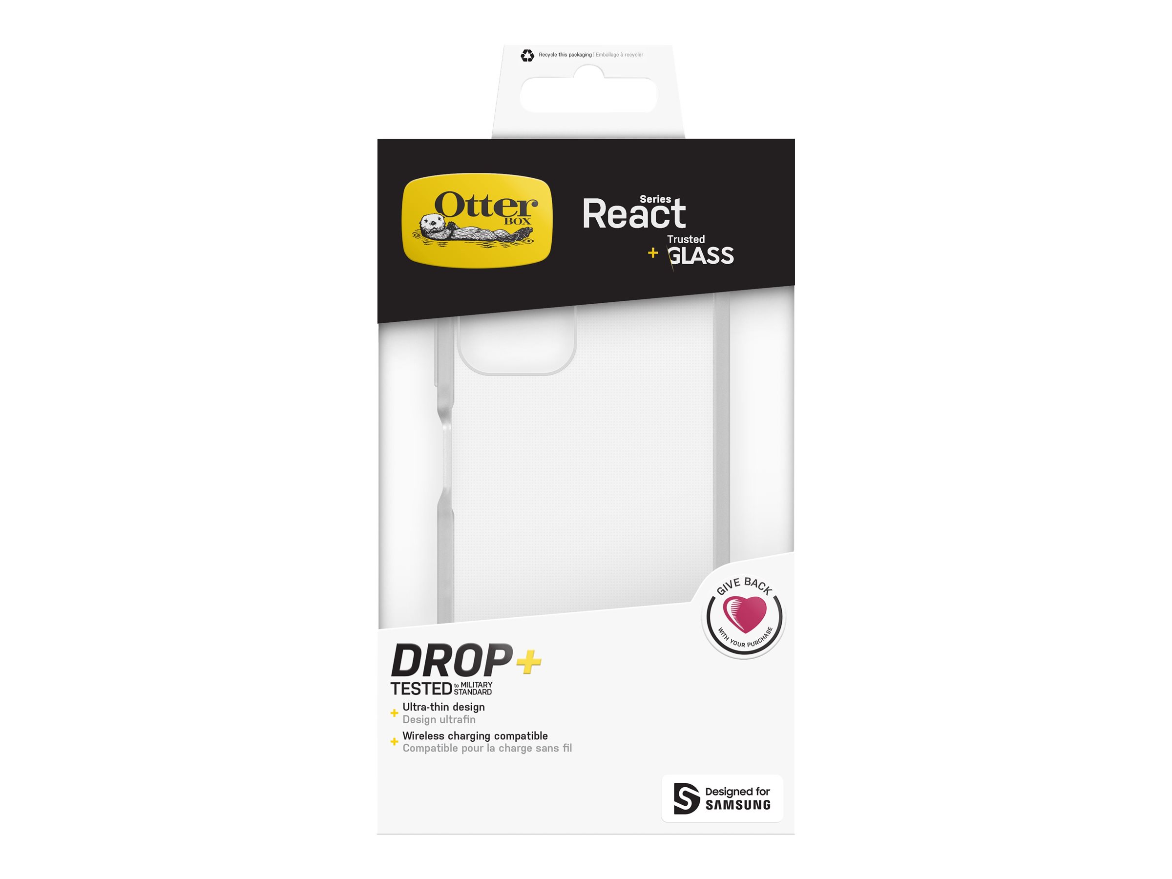 OtterBox React Series Beskyttelsescover Klar Samsung Galaxy A22