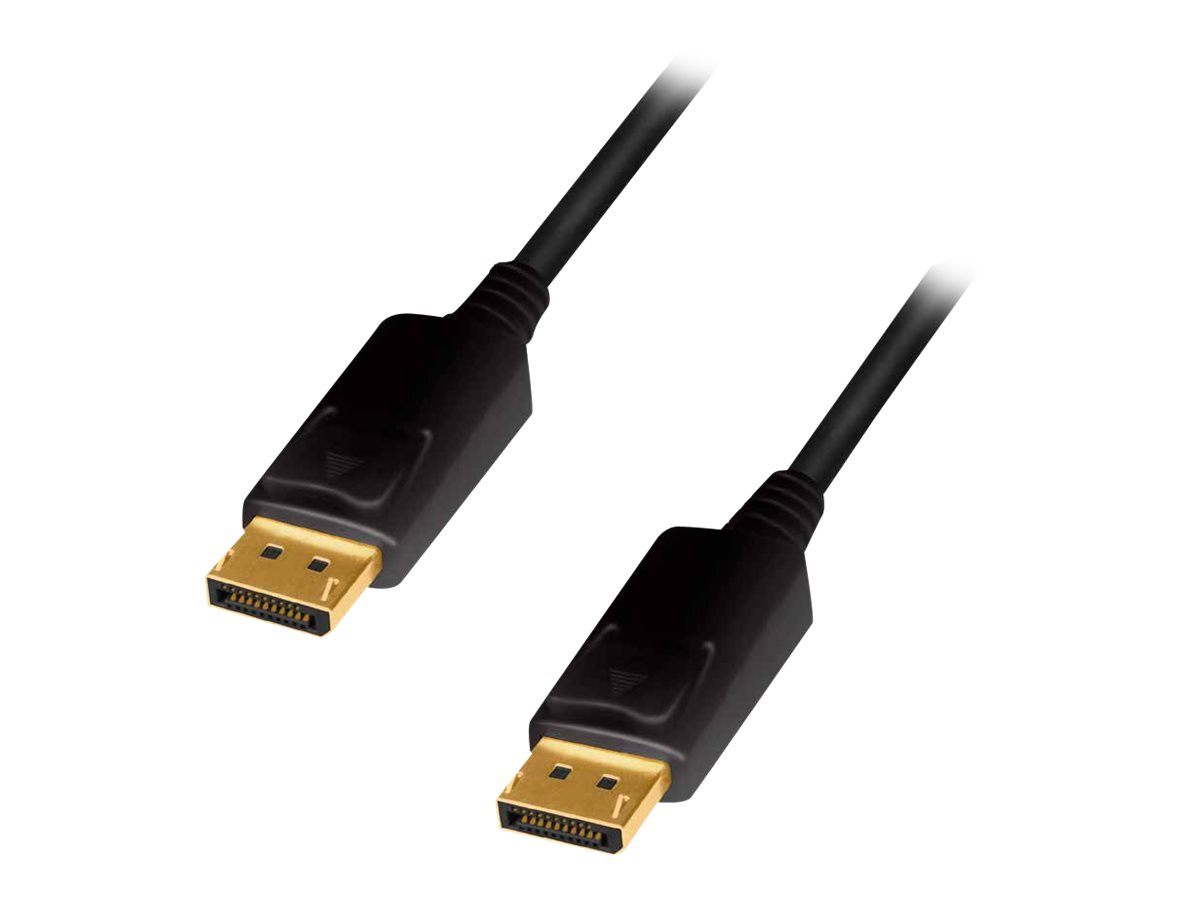 LogiLink DisplayPort kabel 1m Sort