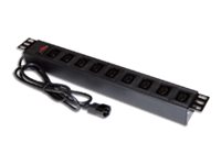 ALANTEC Power distribution unit 9-plug 10A Black 1.8m