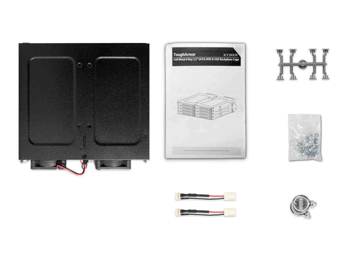 ICY Dock ToughArmor Hus til lagringsenhed 2.5 Sort