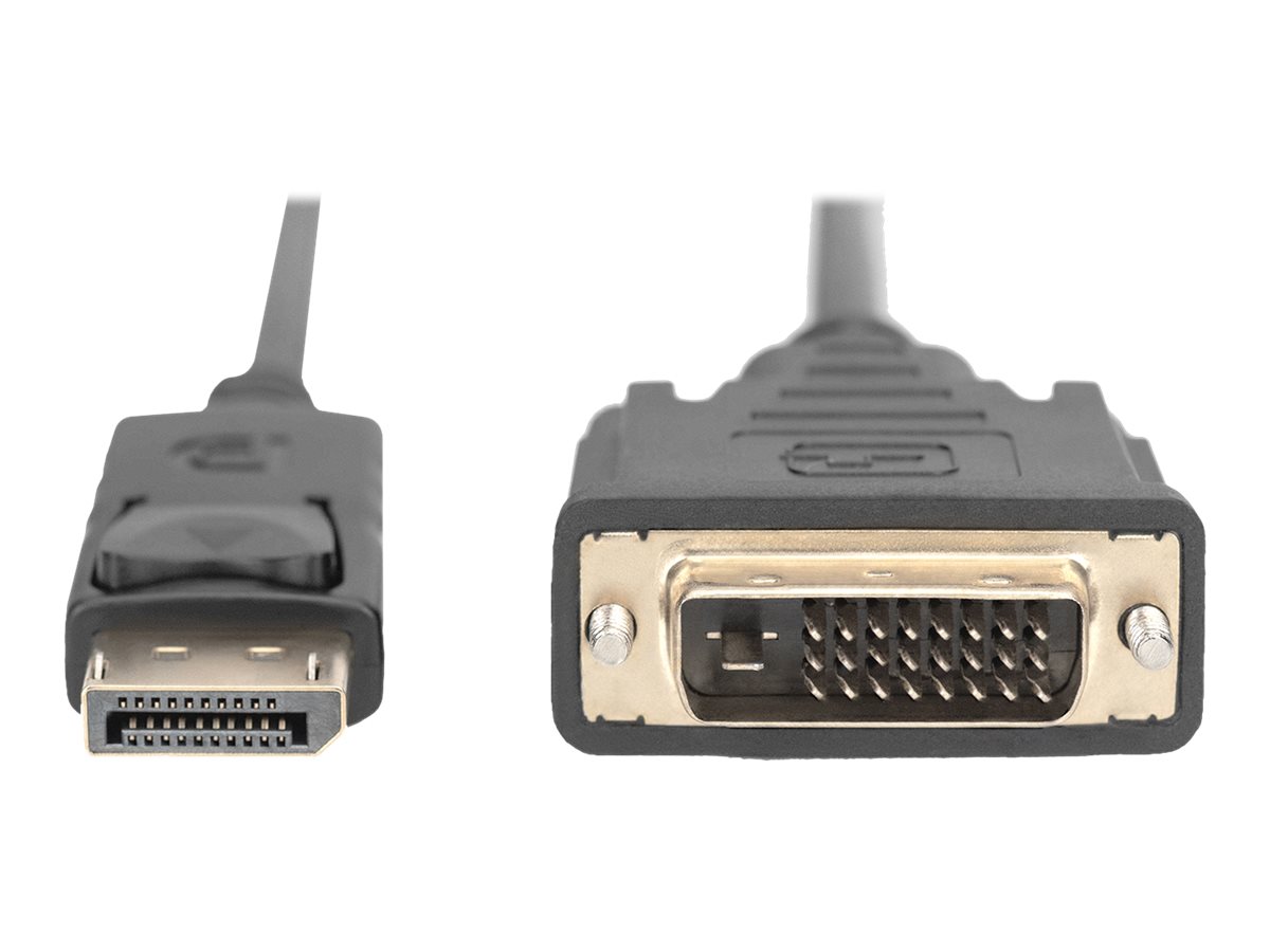 DIGITUS Videoadapterkabel 3m Sort