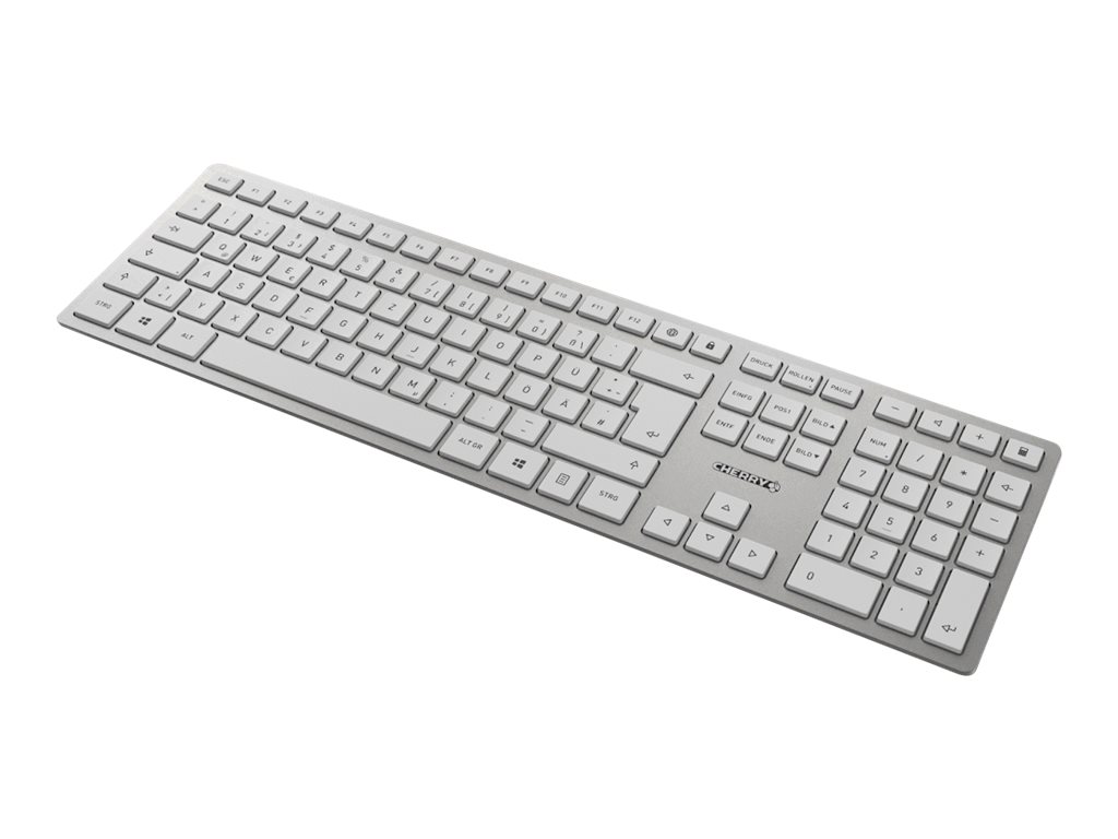 CHERRY DW 9100 SLIM Sæt med mus og tastatur Saks Trådløs USA med Euro-symbol
