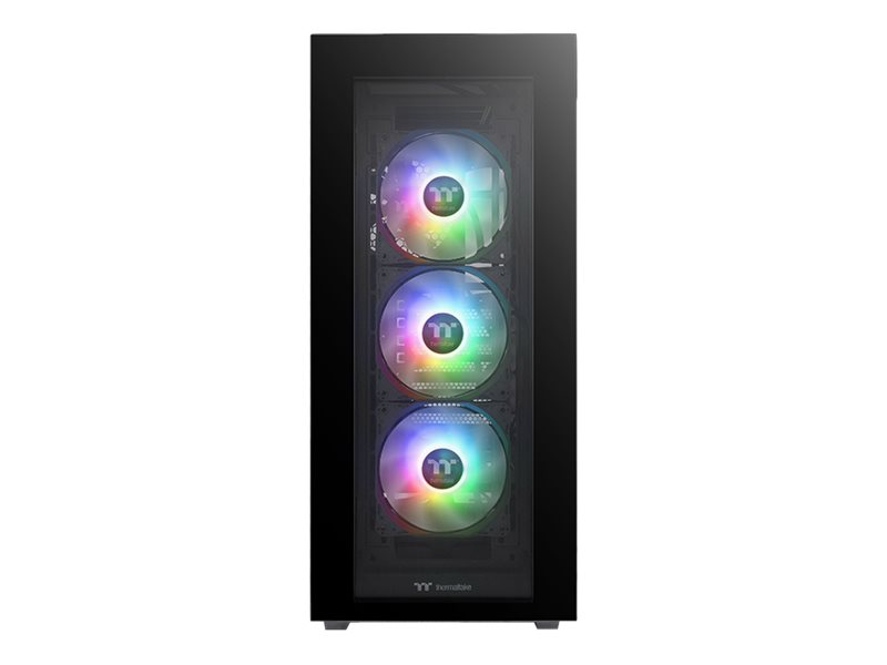 Thermaltake Divider 500 TG ARGB Tårn ATX Ingen strømforsyning Sort
