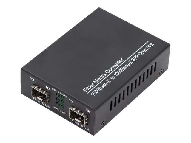 DIGITUS Professional DN-82133 Medieomsætter Fast Ethernet Gigabit Ethernet