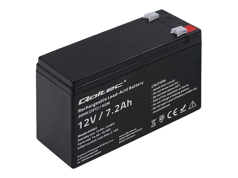 Qoltec UPS-batteri