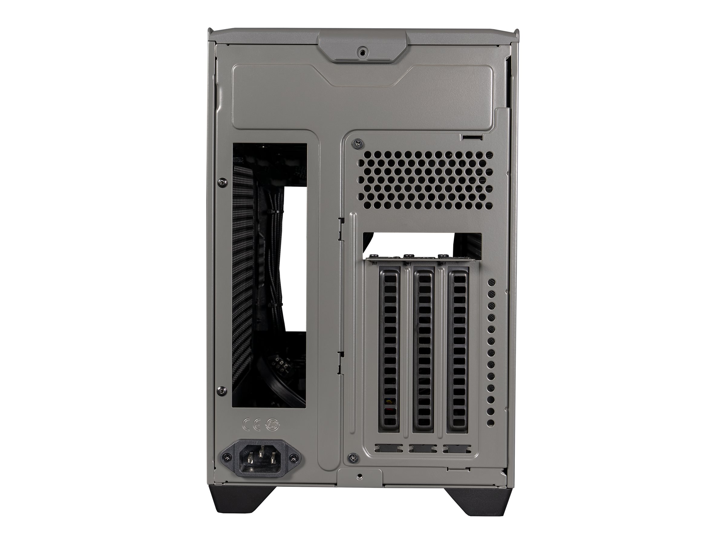 Cooler Master MasterBox NR200P MAX Tower Mini ITX 850Watt Strømforsyning Sort Grå