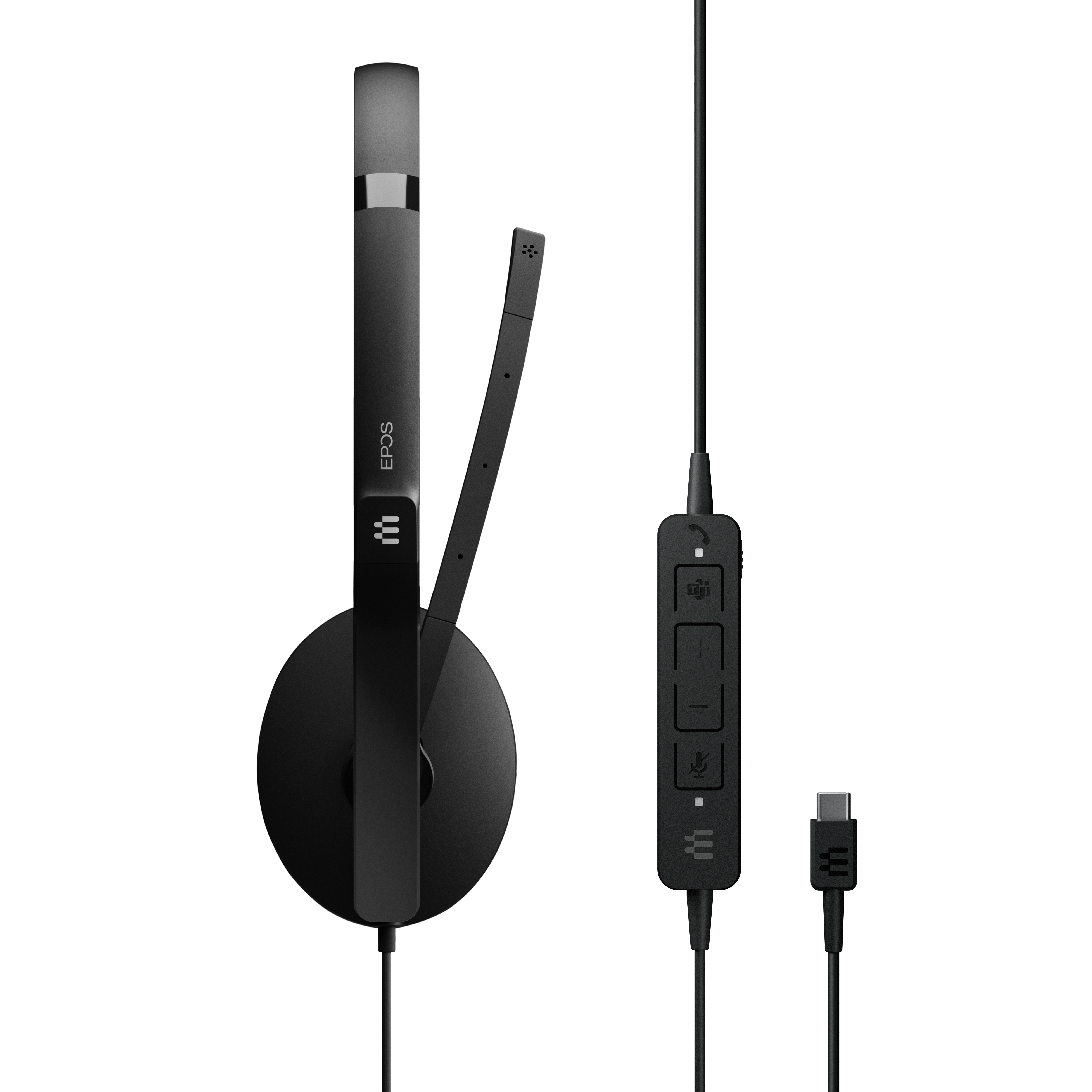 EPOS ADAPT 160T ANC USB-C Kablet Høretelefoner Sort
