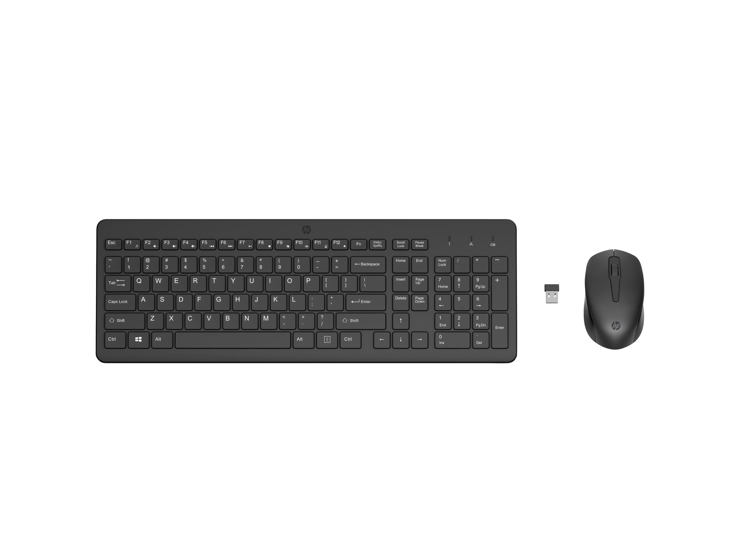 HP 330 Sæt med mus og tastatur Trådløs Tysk