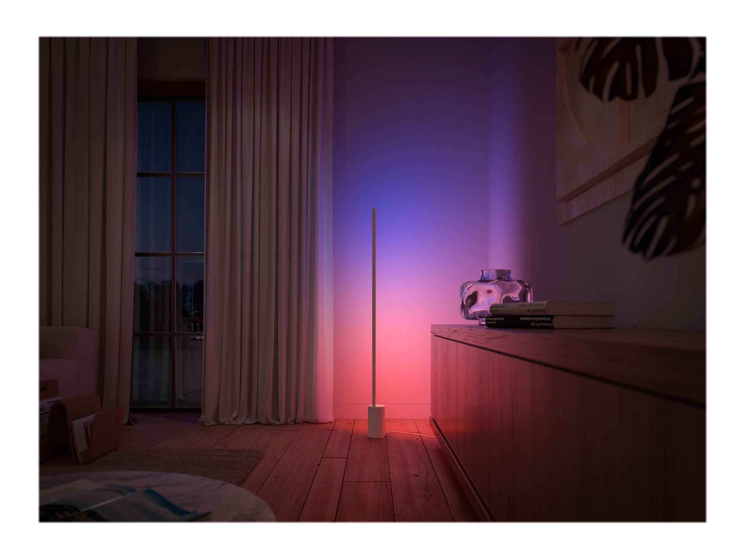 Philips Hue White & Color Ambiance Gradient Signe Stehleuchte weiß 2er Pack