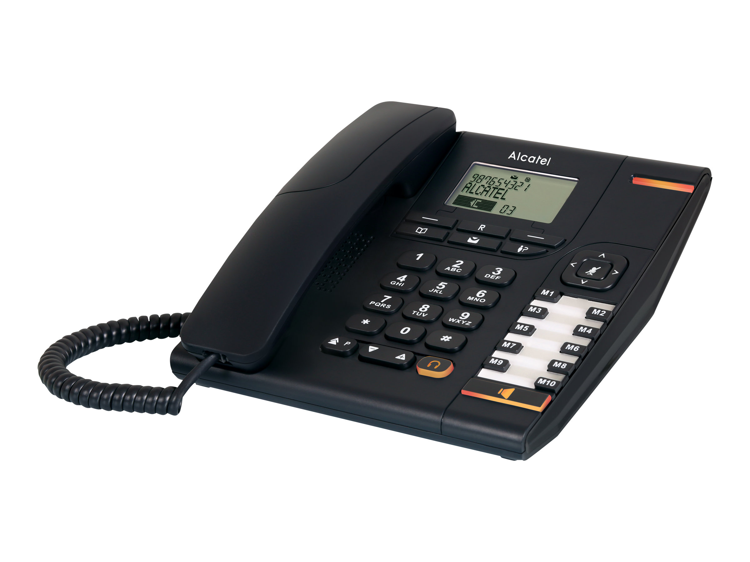 Alcatel Temporis 880 Telefon med ledning LCD-skærm