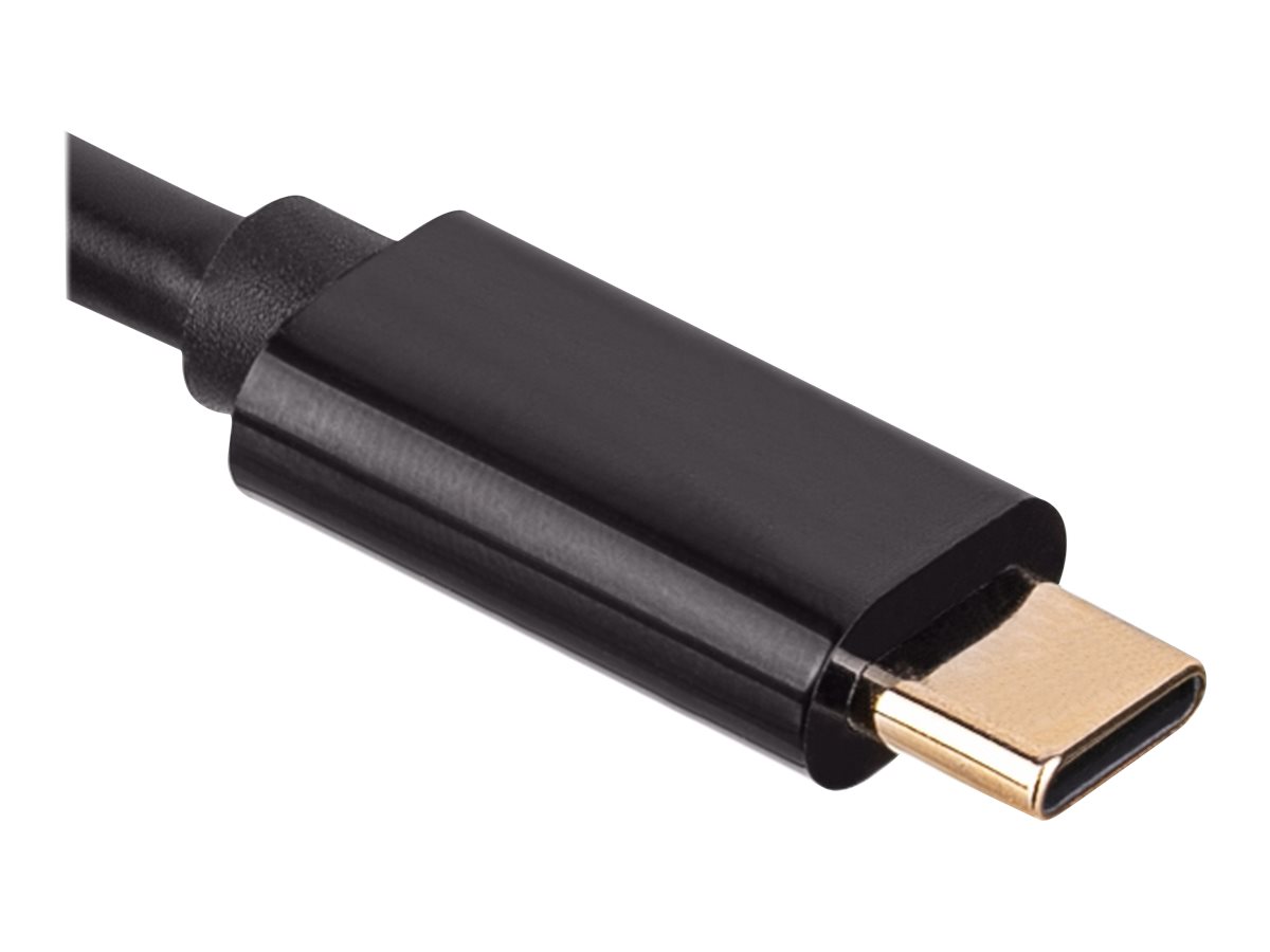 Akyga Adapter 24 pin USB-C han (input) -> 20 pin DisplayPort han (output) 1.8 m Sort