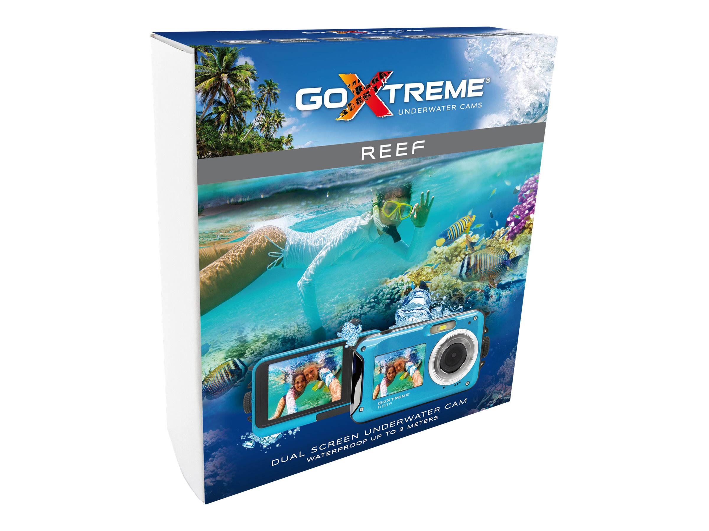 Easypix GoXtreme Reef 8Megapixel Blå Digitalkamera