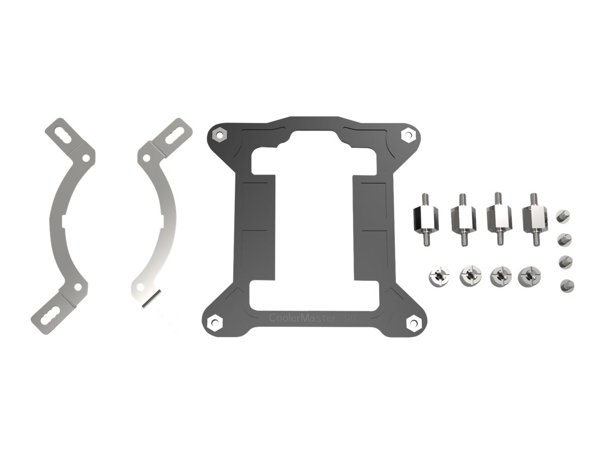 Cooler Master Processorkøler-holdesæt 1-pack Sort Sølv