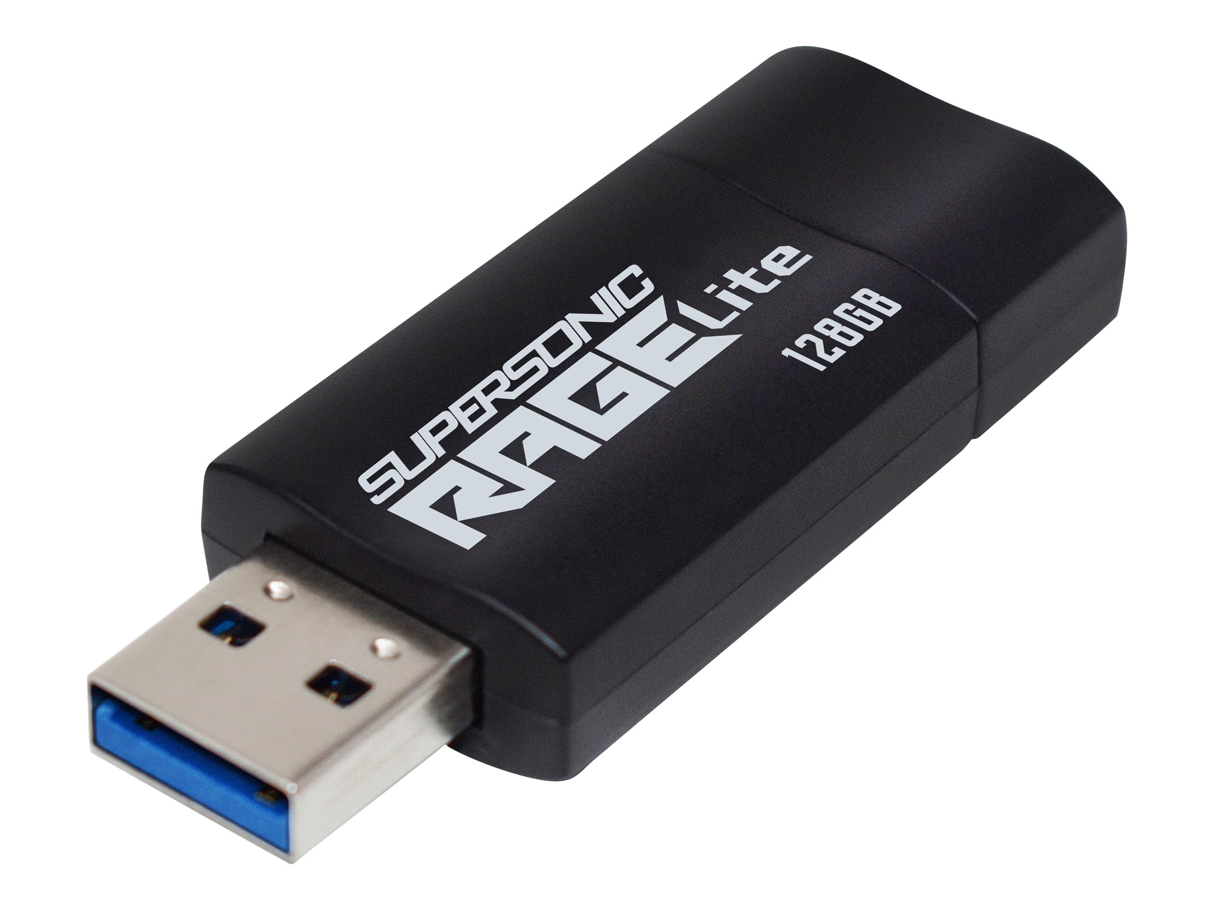 Patriot Supersonic Rage Lite 128GB USB 3.2 Gen 1 USB stick Sort Blå
