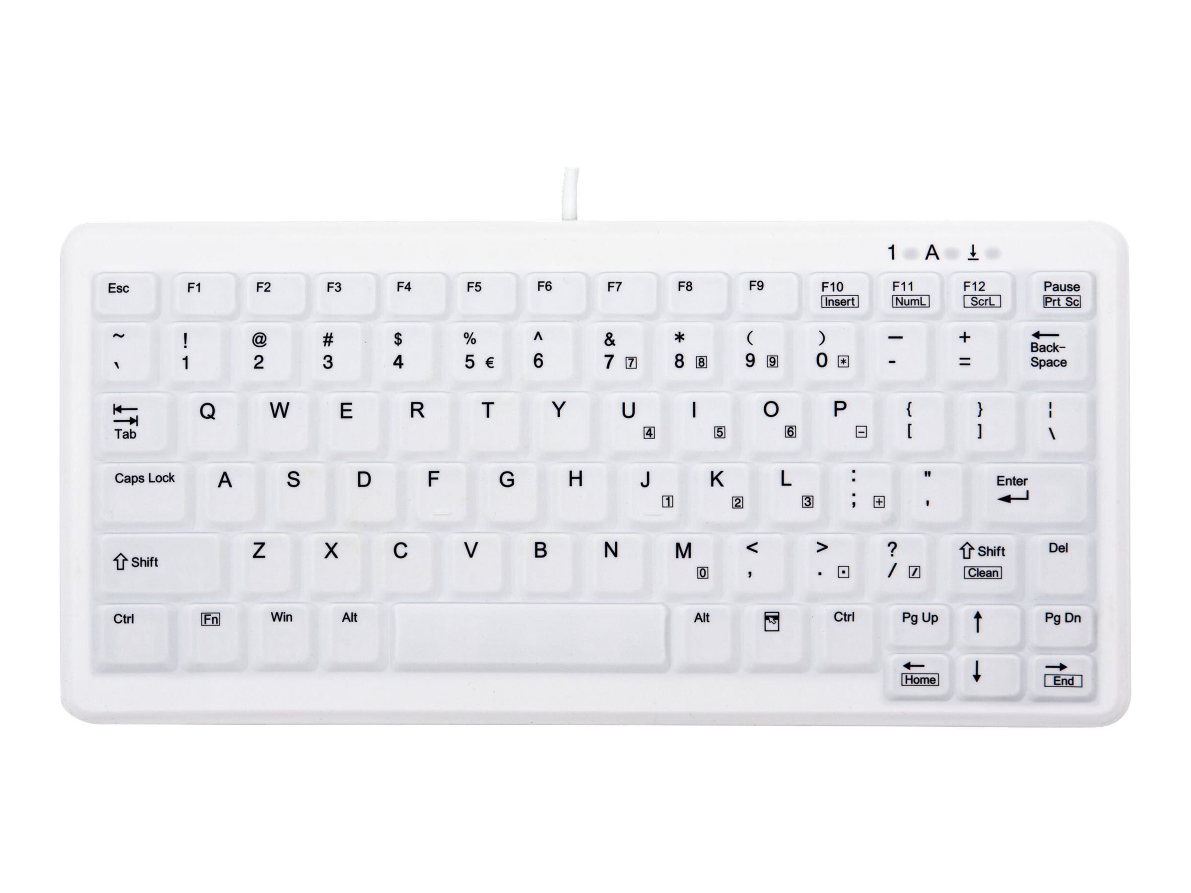 Active Key MedicalKey AK-C4110 Tastatur Saks Kabling USA