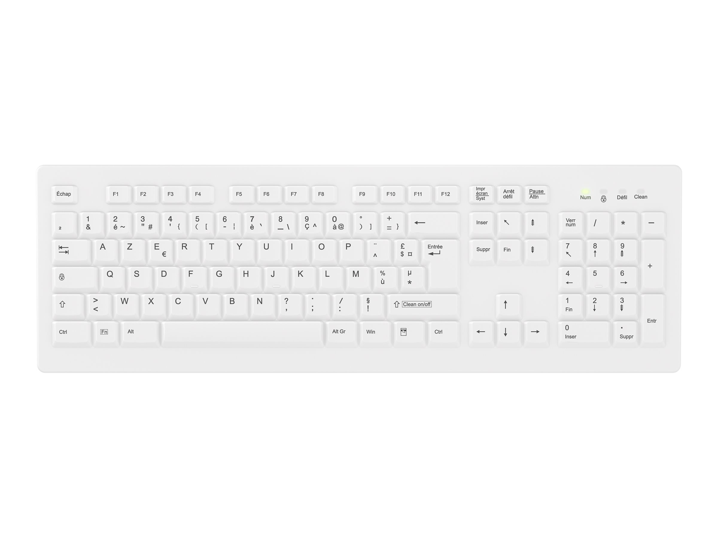 Active Key MedicalKey AK-C8100 Tastatur Saks Trådløs Fransk