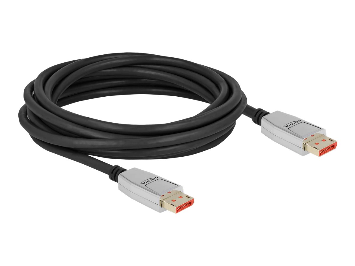 Delock DisplayPort kabel 5m Sort