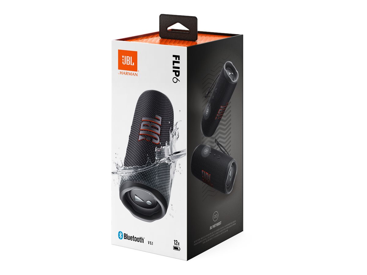 JBL Flip 6 Højttaler Sort