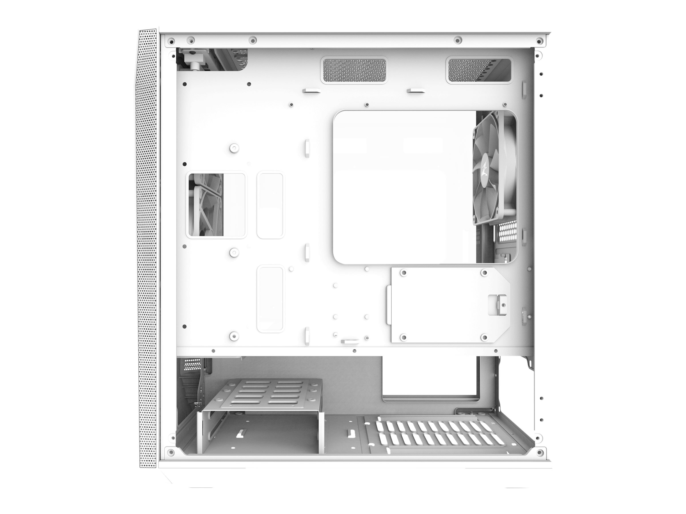 Zalman Z1 Iceberg Tower Micro ATX Hvid