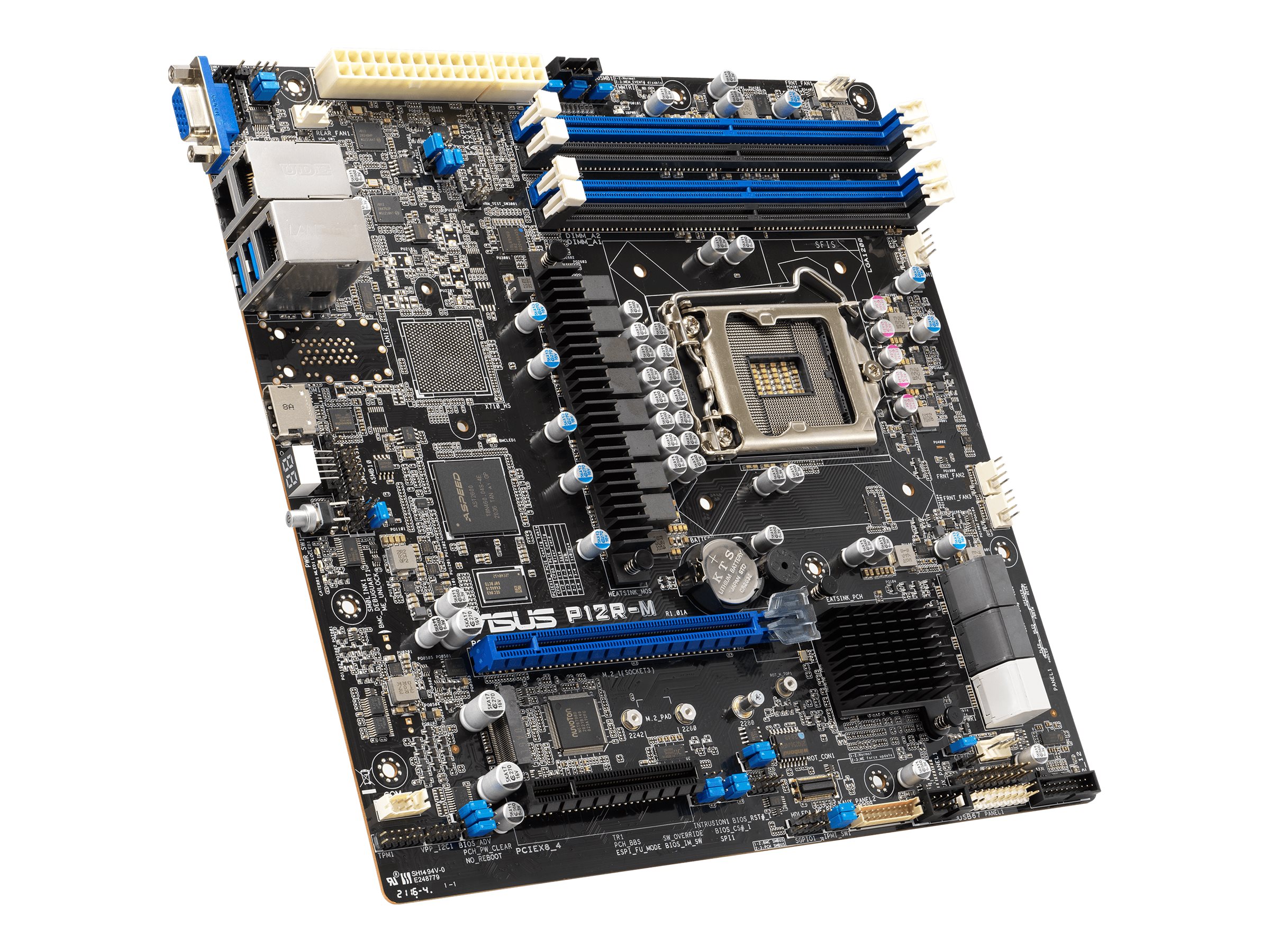ASUS P12R-M Micro-ATX LGA1200 Intel C252