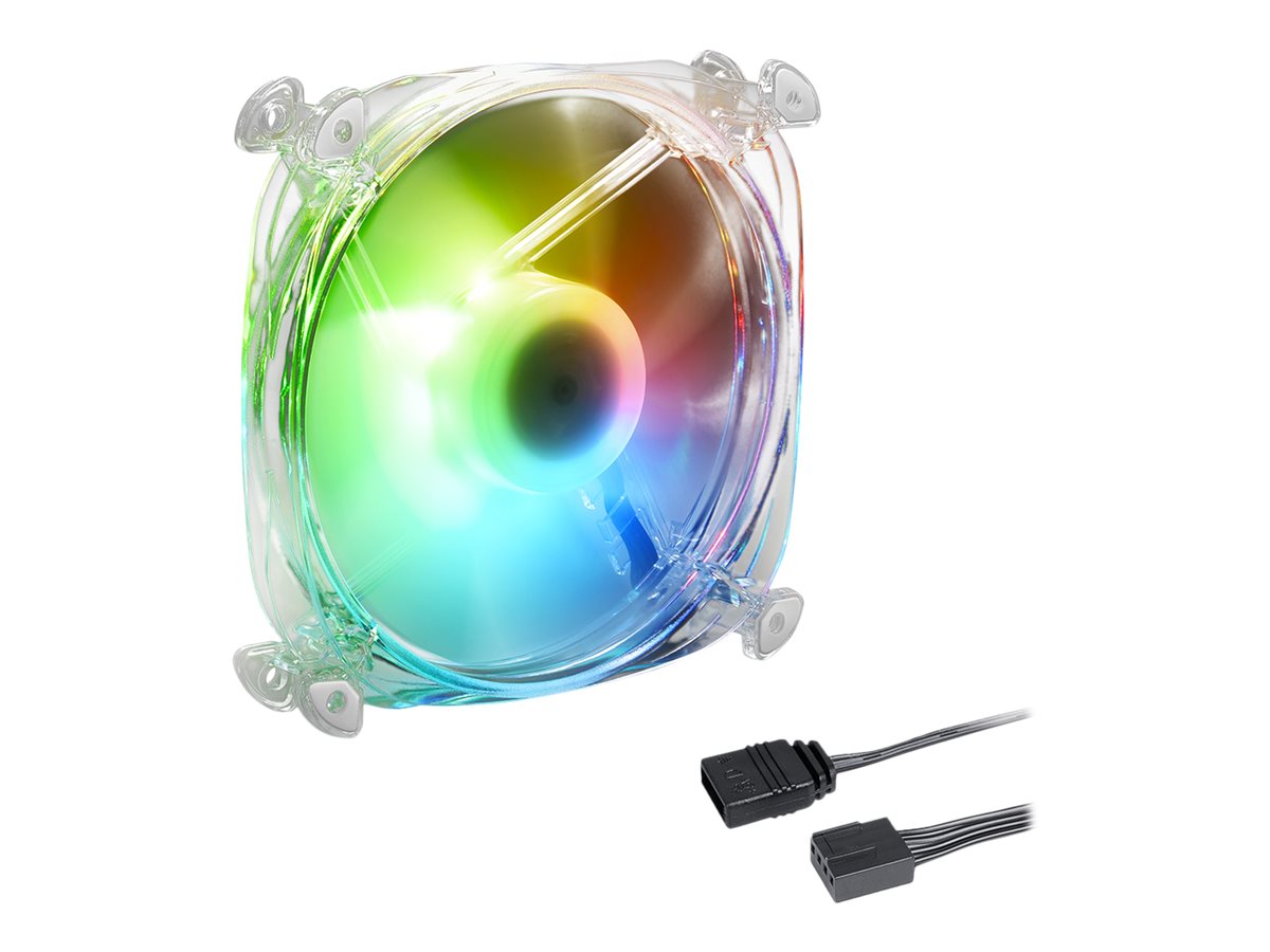 Sharkoon SHARK Disc PWM Fan 1-pack Hvid 120 mm