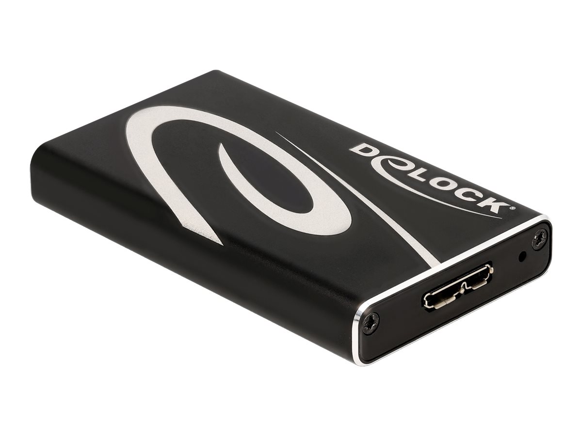 DeLOCK Ekstern Lagringspakning USB 3.2 (Gen 1) mSATA 6Gb/s