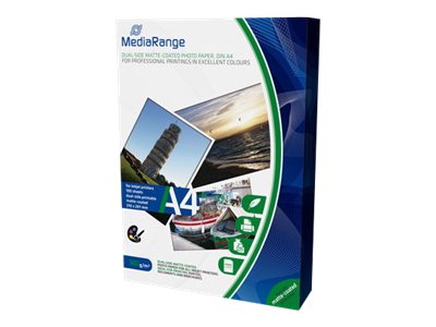 MediaRange Fotopapir A4 (210 x 297 mm) 100ark MRINK111