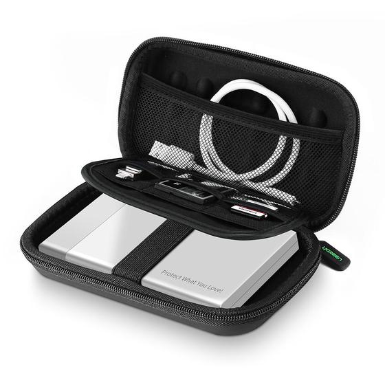 Ugreen 40707 etui til drev Lommeetui EVA (ethylenvinylacetat) Sort
