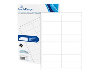 MediaRange Etiketter til flere formål 99.1 x 33.9 mm 800etikette(r) MRINK147
