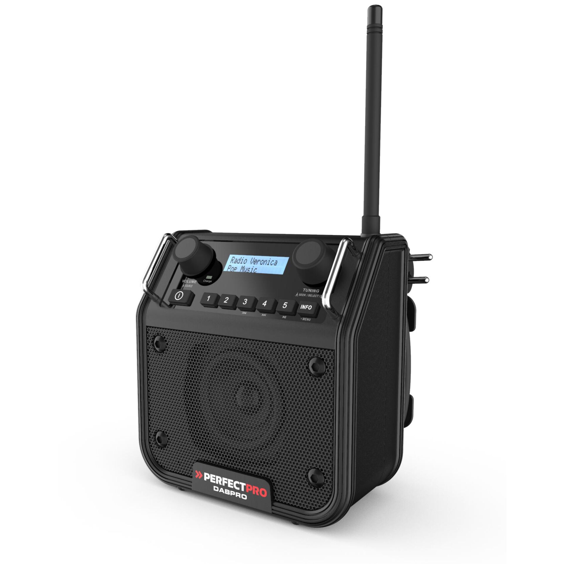 Perfectpro DABPRO Bærbar Digital Sort