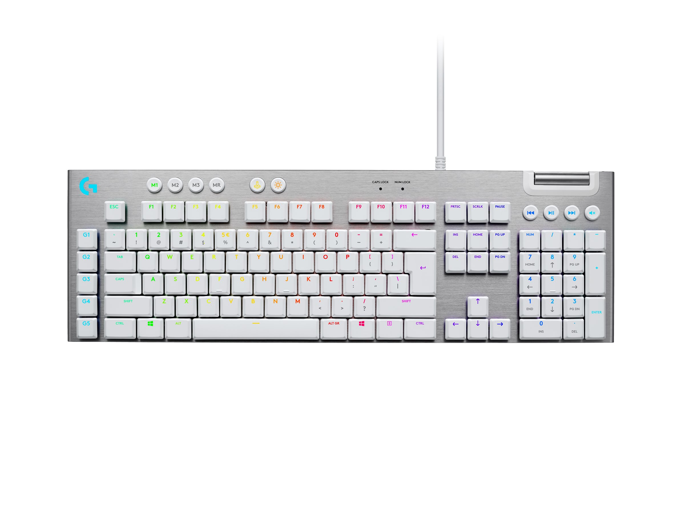 Logitech G G815 Tastatur Mekanisk LIGHTSYNC Kablet Nordisk (dansk/finsk/norsk/svensk)