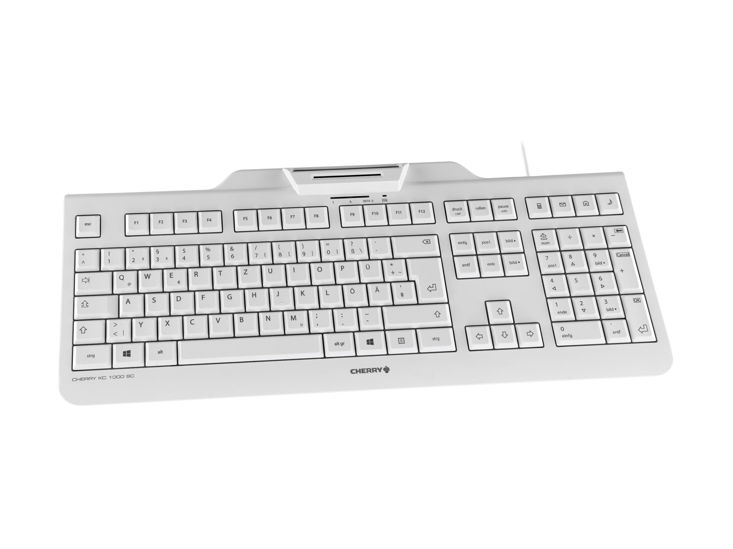 CHERRY KC 1000 SC Tastatur Kabling UK