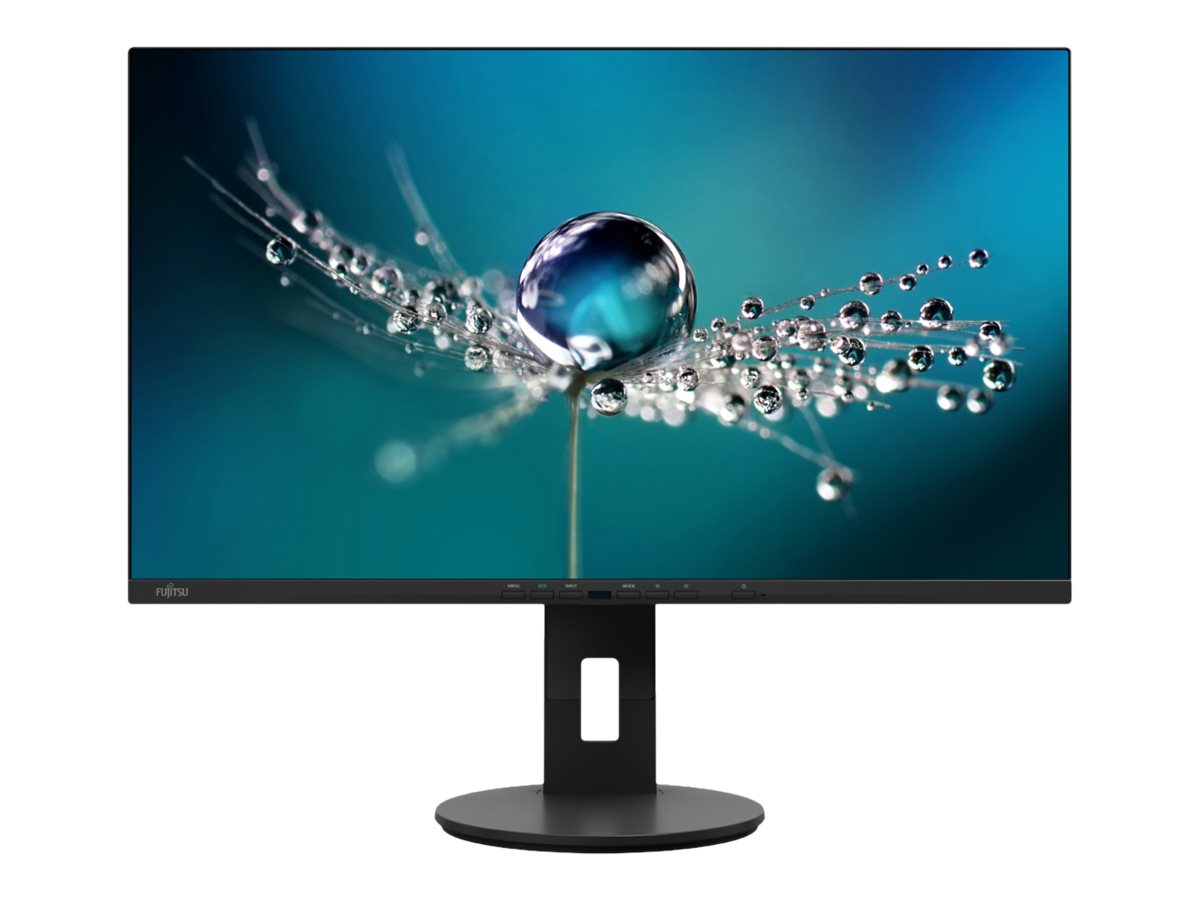 Fujitsu B2711 TS QHD 27 2560 x 1440 (2K) DVI HDMI DisplayPort Pivot Skærm