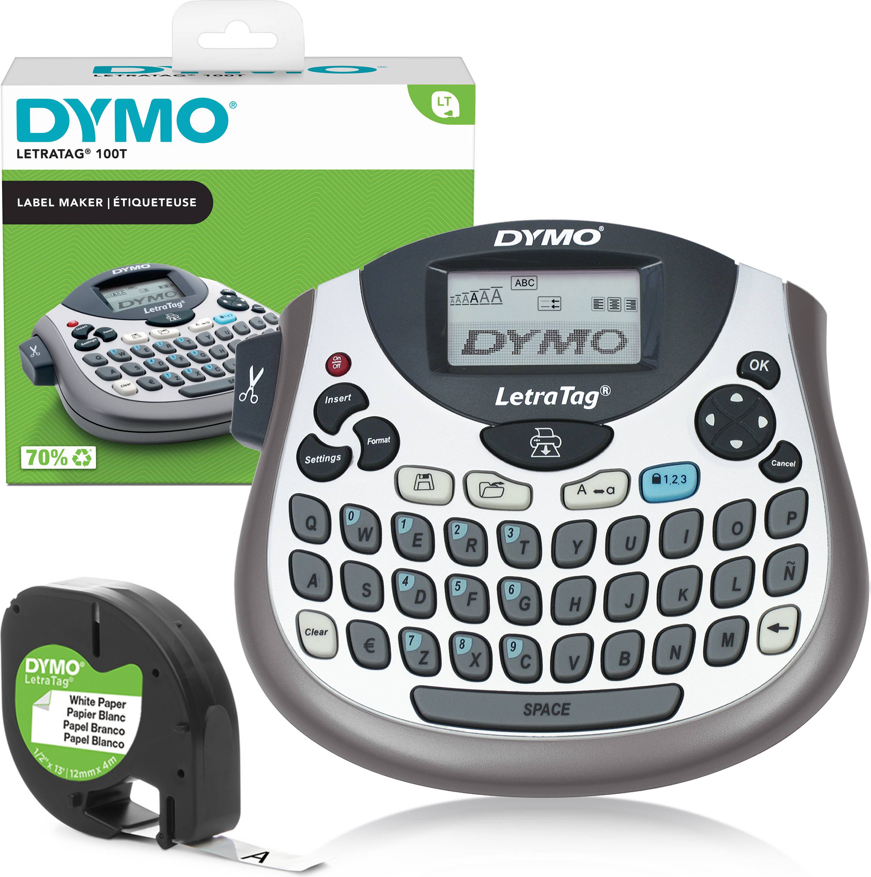 [AI generated title] Newell Rubbermaid Dymo Letratag 100T Labelprinter