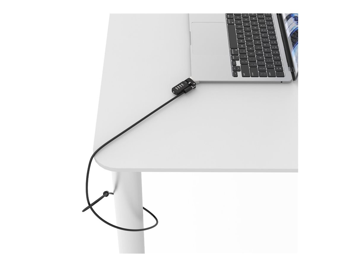 Compulocks Ledge for MacBook Air M2 2022 Combo Cable Lock (Pre-Order ETA DEC 2022) Sikkerhedskabellåsadapter