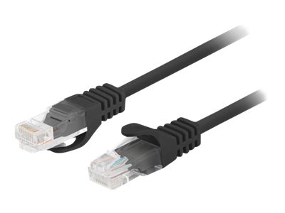 Lanberg CAT 6 Ikke afskærmet parsnoet (UTP) 2m Patchkabel Sort RAL 9004