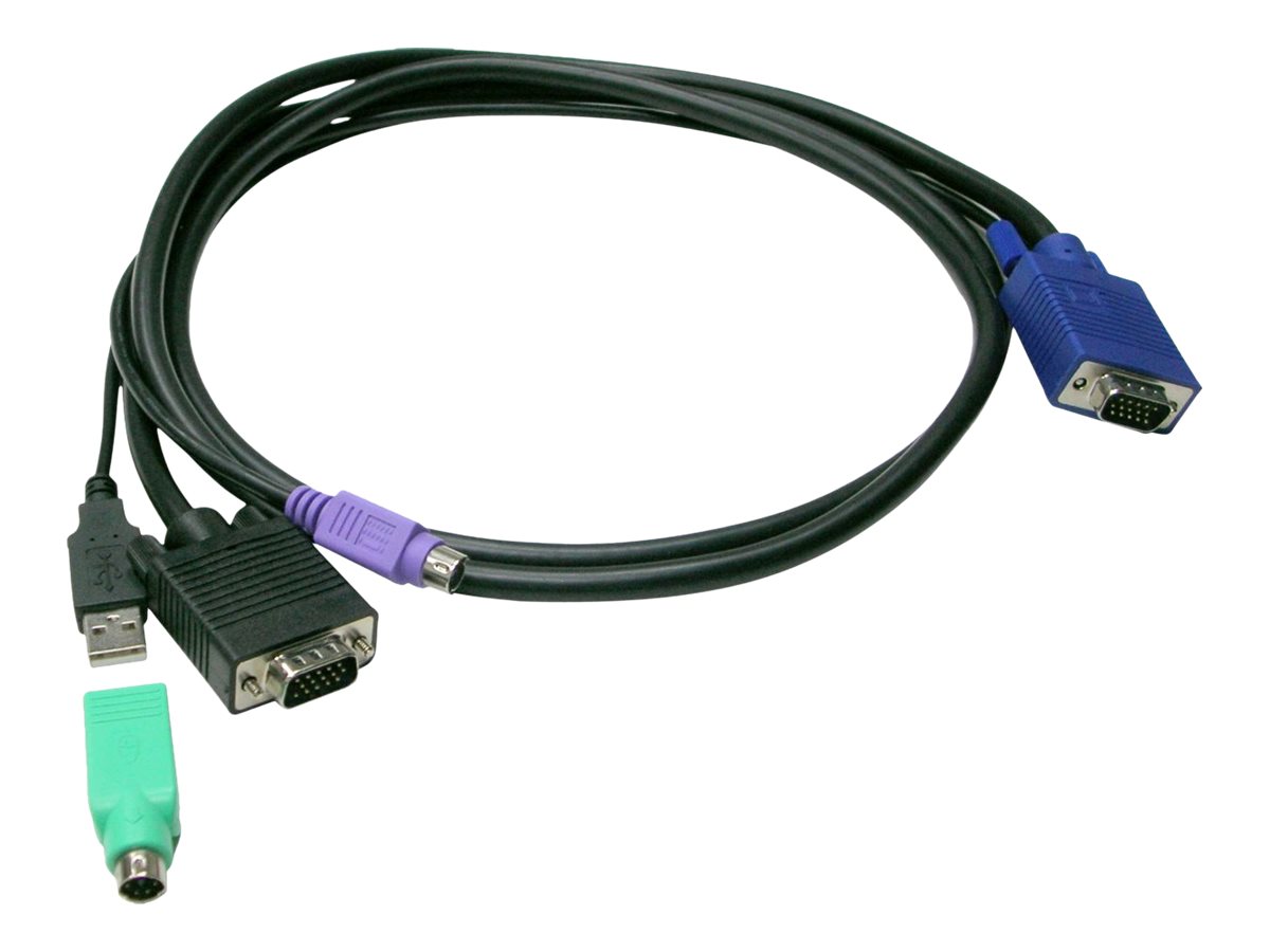 LevelOne ACC-3203 Kabelsæt til tastatur / video / mus (KVM)
