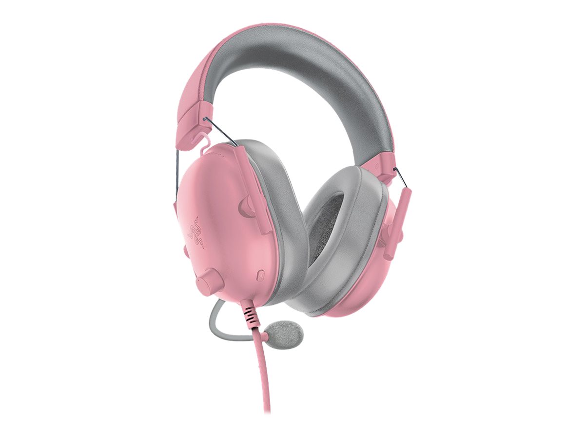 Razer BlackShark V2 X Kablet Høretelefoner Pink