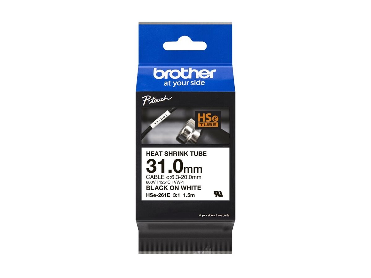 Brother HSe-261E Varmekrymperørtape (3,1 cm x 1,5 m) 1kassette(r)
