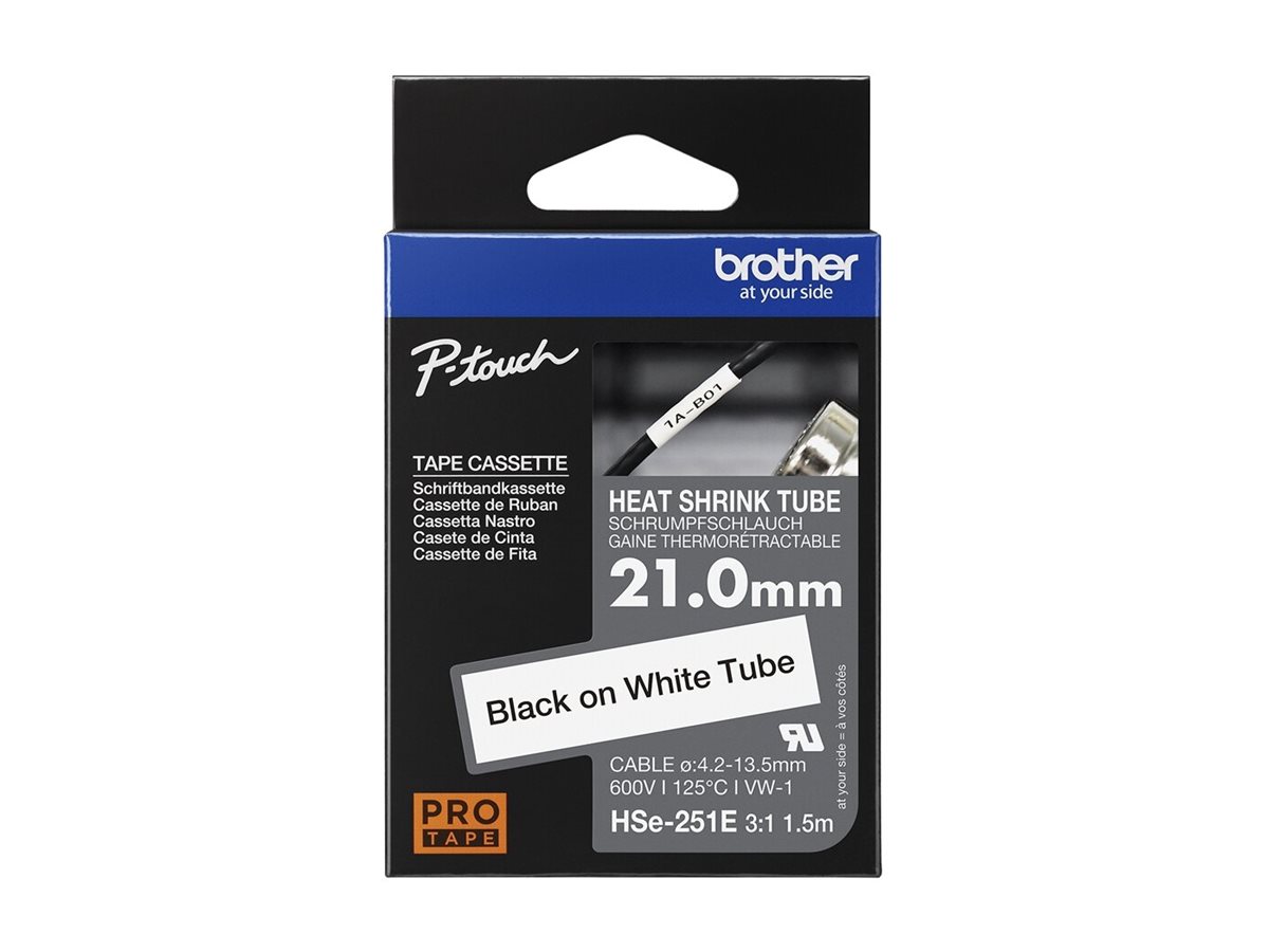 Brother HSe-251E Varmekrymperørtape (2,1 cm x 1,5 m) 1kassette(r)
