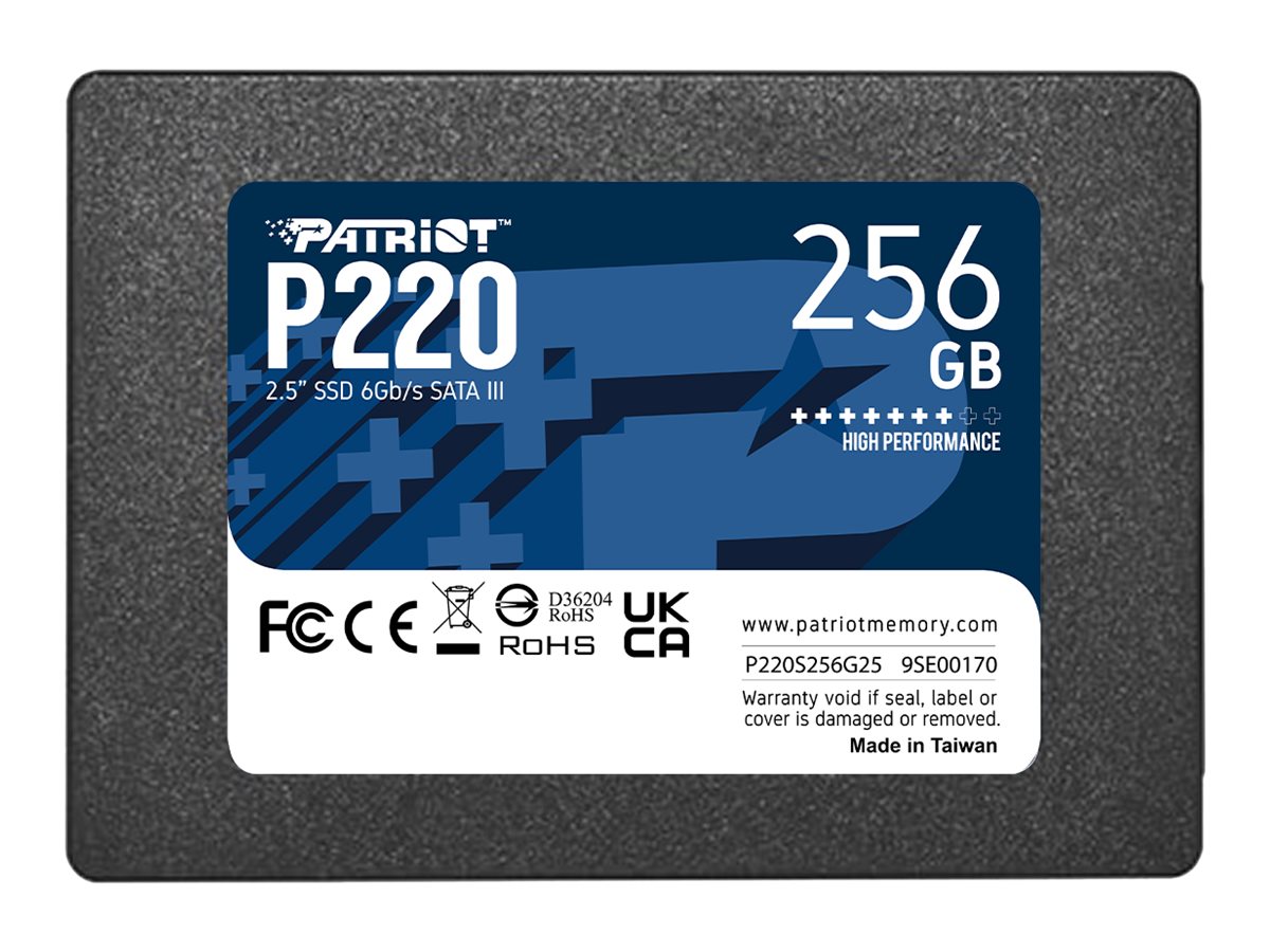 Patriot SSD P220 256GB 2.5 Serial ATA-600