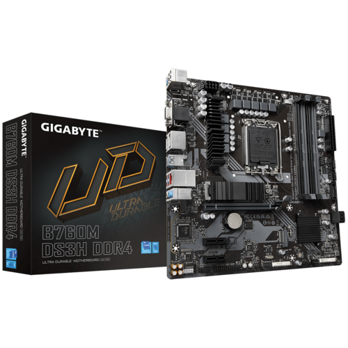 Gigabyte B760M DS3H DDR4 Micro-ATX LGA1700 Intel B760