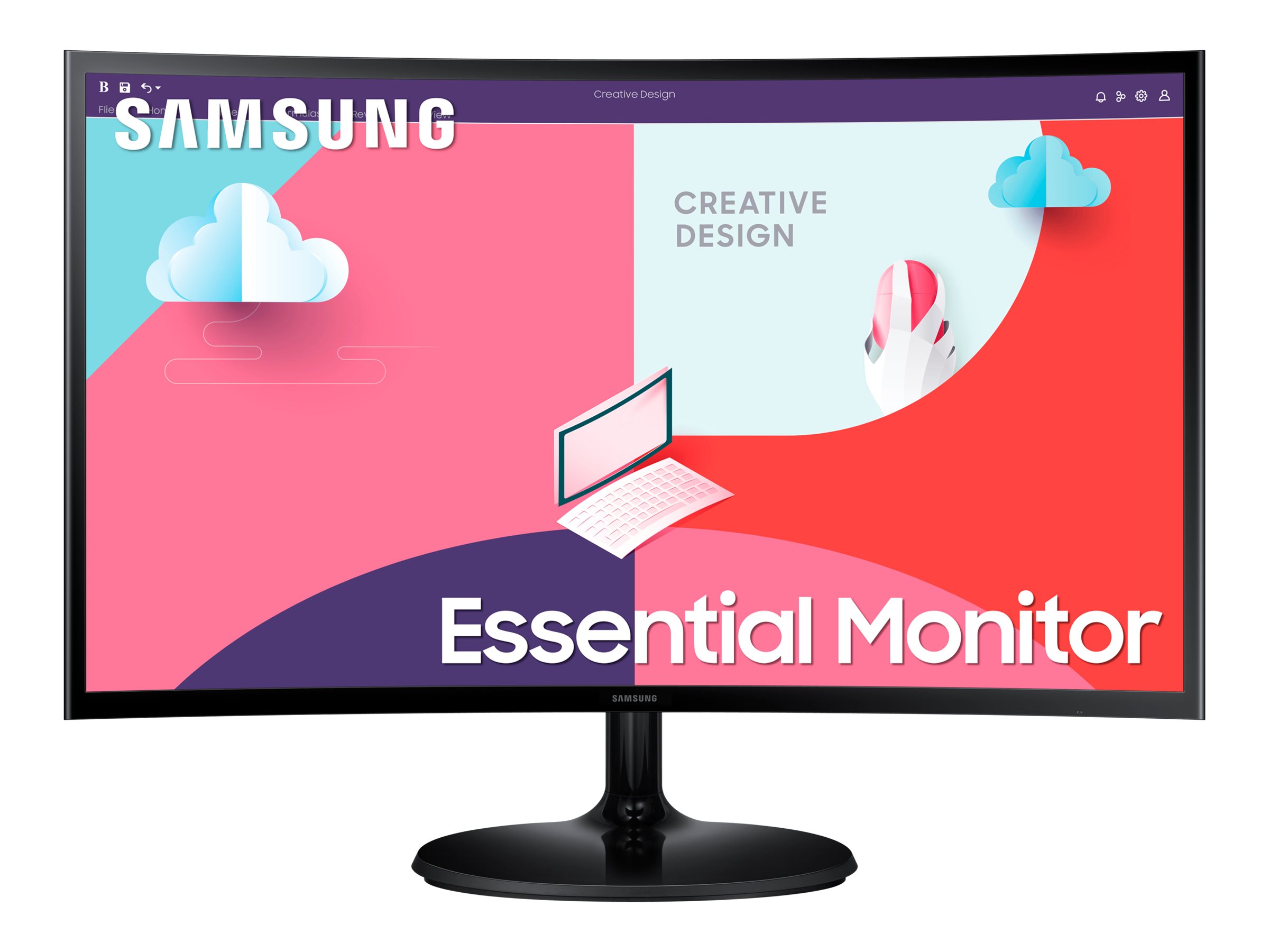 Samsung S27C364EAU 27 VA 1920 x 1080 (Full HD) VGA (HD-15) HDMI 75Hz