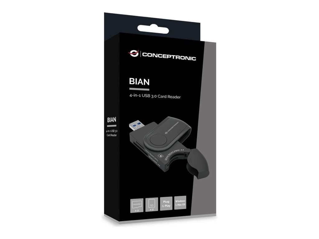 Conceptronic Kortlæser USB 3.0